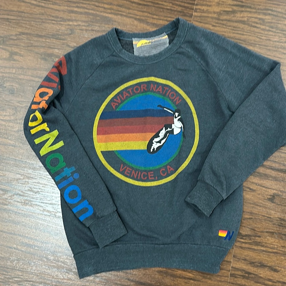 Aviator nation, size, small sweatshirt